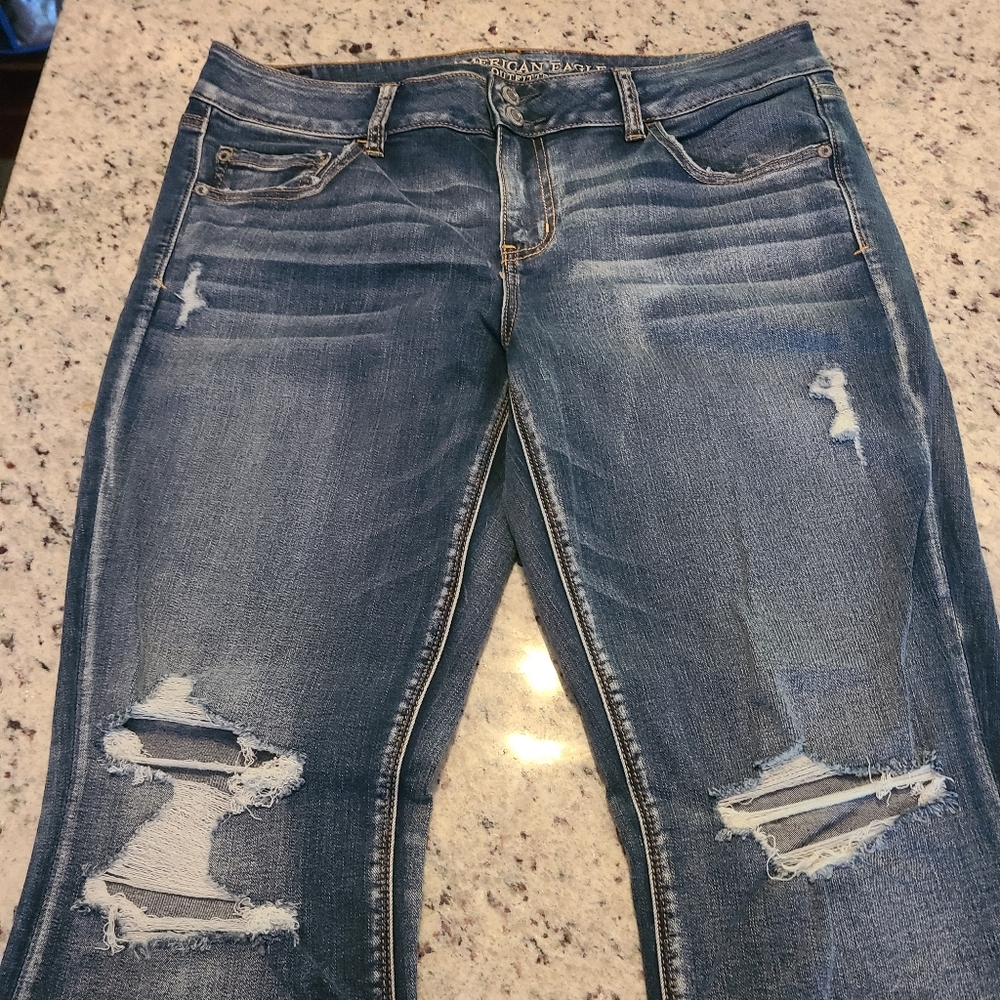 American Eagle Super Strech Flare Jeans